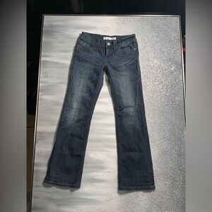 Tin Haul Dark Blue Women's Boot Cut Jeans